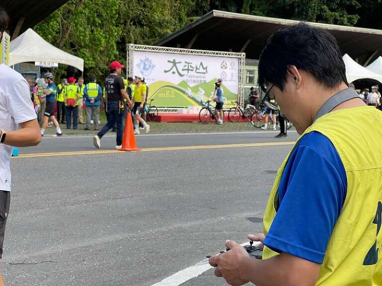 無人機考照教學 —宜蘭太平山自行車活動拍攝IMG_8205