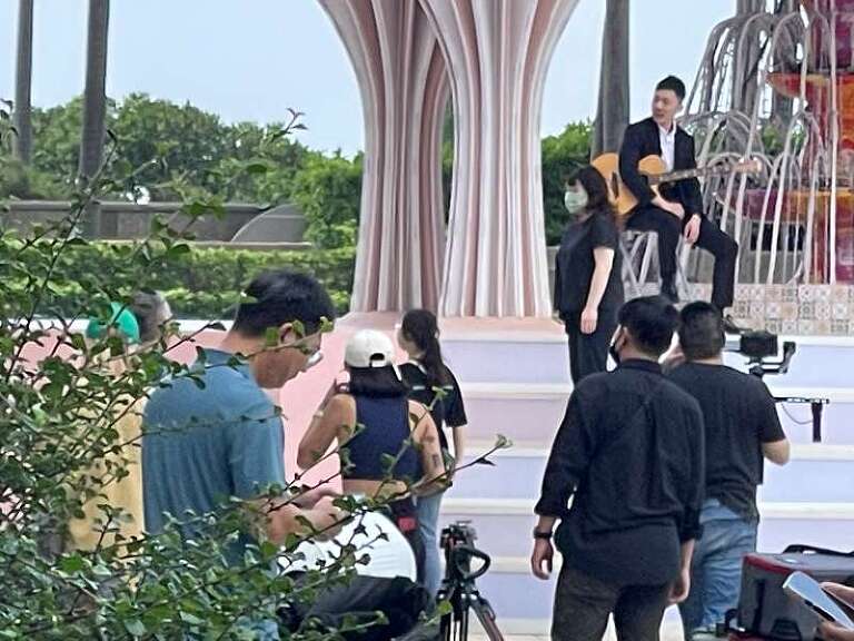 空拍攝影∣夢時代聖誕夜主園空拍IMG_1800