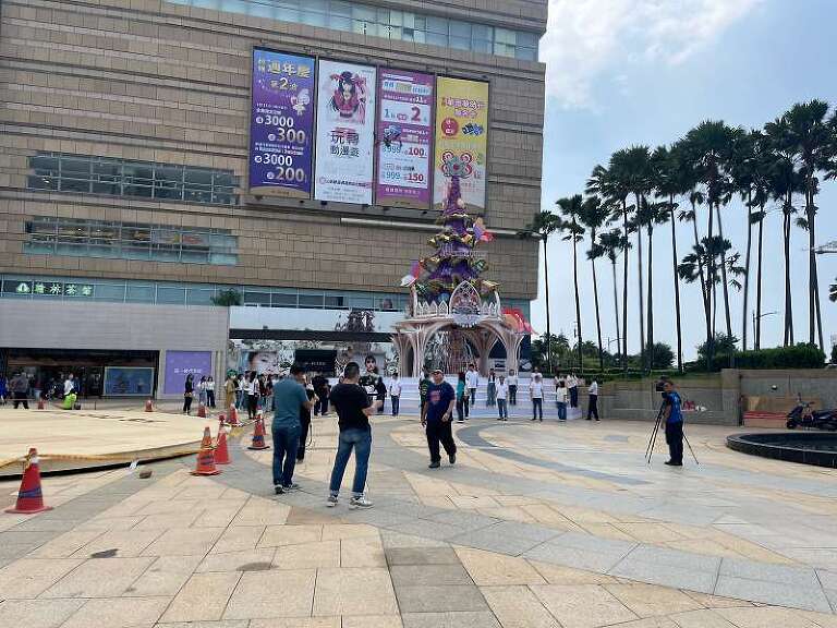 空拍攝影∣夢時代聖誕夜主園空拍IMG_1812